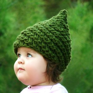 Baby Gnome Hat – Knitting Pattern (PDF)