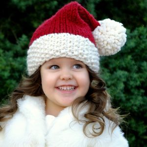The Santa Cutie Hat - PDF Knitting Pattern