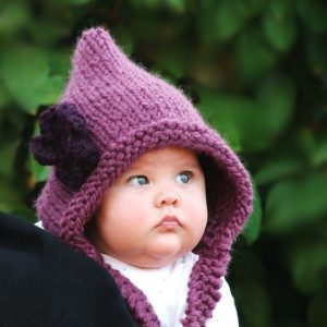 baby pixie hat knitting pattern easy using super bulky yarn