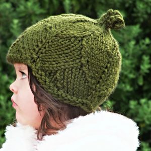Knit Beanie Pattern - The Little Leaf