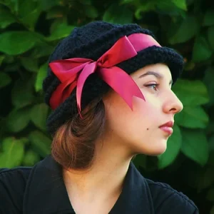 Knit Cloche Hat Pattern