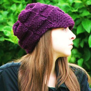 Knit Beanie Pattern - The Enchanted Checkers