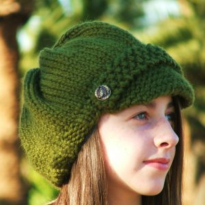 Newsboy Hat Knitting Pattern - The Adult Newsboy