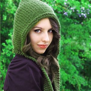 Knit Hood Pattern – The Forest Pixie (Adult)