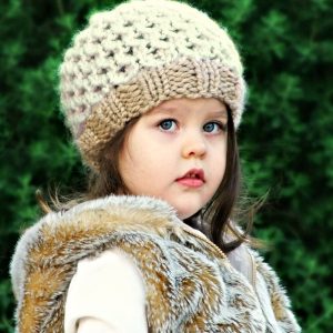 Knit Beanie Pattern - The Honeycomb