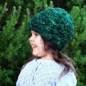 Knit Beanie Pattern - The Mermaid Braid