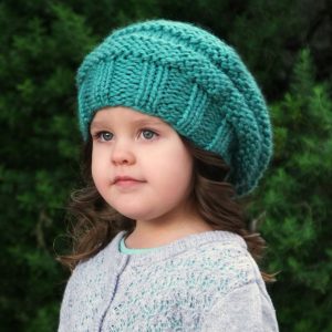 Slouchy Hat Knitting Pattern - The Ariella
