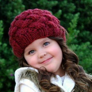 Knit Beanie Pattern - The Brandy Basketweave