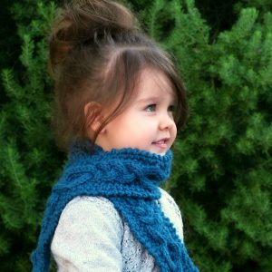 Knit Scarf Pattern - The Calliope Scarf