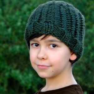 Knit Beanie Pattern - The Greenwood