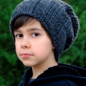 Slouchy Hat Knitting Pattern - The Rowan