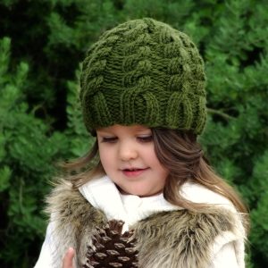The Woodland Cable Hat - PDF Knitting Pattern