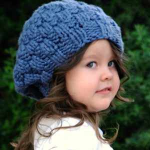 Slouchy Hat Knitting Pattern - The Wren